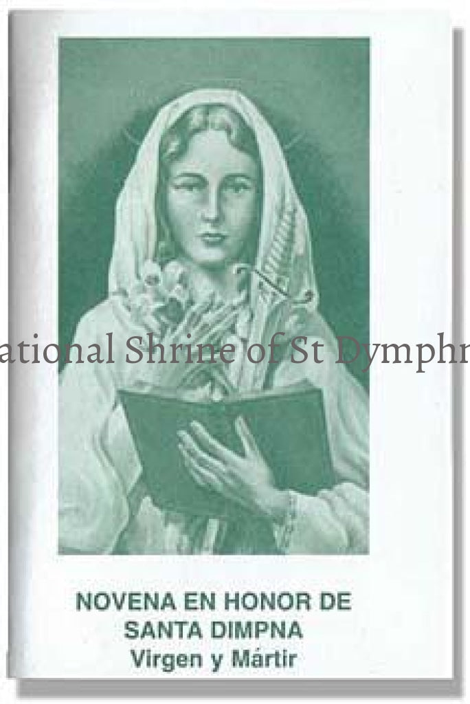 St. Dymphna Novena Booklet - Spanish Bibles Books And Booklets
